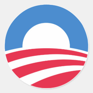 Autocollants de logo du Président Barack Obama