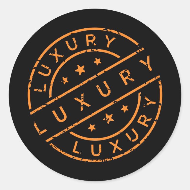 Autocollants de luxe pour étiquettes (Devant)