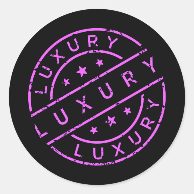 Autocollants de luxe pour étiquettes (Devant)