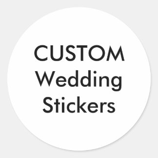 Autocollants de mariage personnalisés 1,5" ROND (2