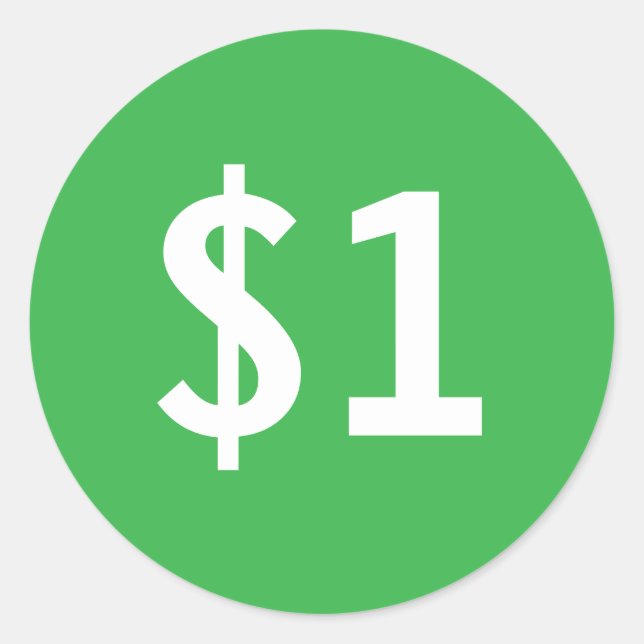 Autocollants de marquage personnalisés pour prix d (Devant)