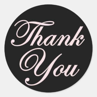 Autocollants de Merci