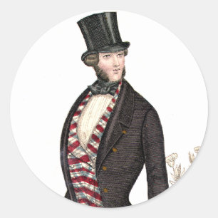 Autocollants de monsieur de Biedermeier