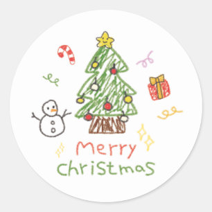 autocollants de Noël