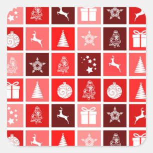 autocollants de Noël