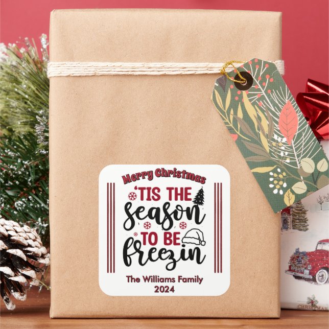 Autocollants de Noël joyeux pour la célébration (vacances)