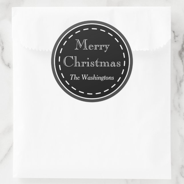 Autocollants de Noël pour tableau noir (Sac)