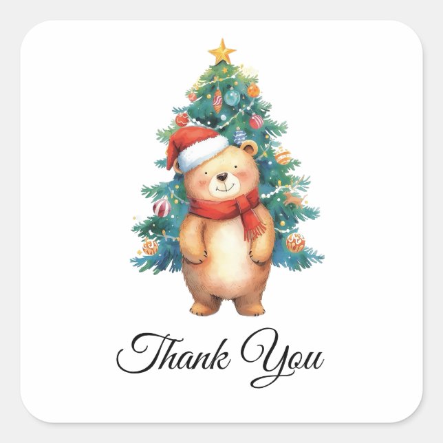 Autocollants de Noël <scellé d'enveloppe (Devant)