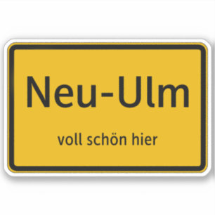 Autocollants de nouvelle-Ulm
