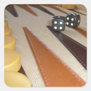 Autocollants de panneau de backgammon
