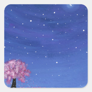 Autocollants de peinture Sakura