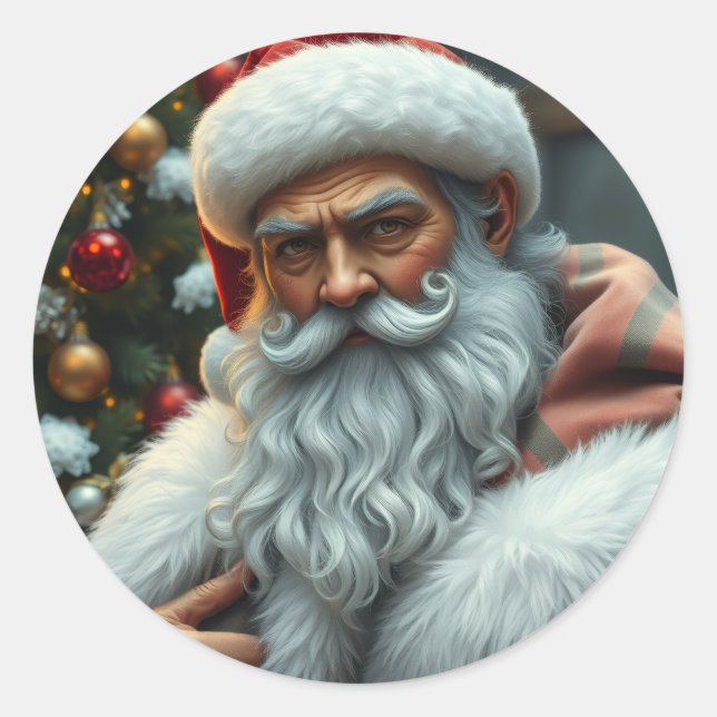 Autocollants de Père Noël (Devant)