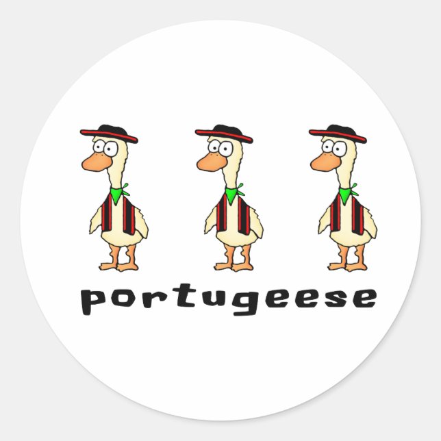 Autocollants de Portugeese (Devant)
