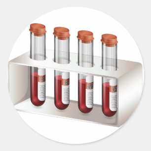 Autocollants de prises de sang