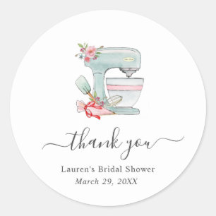 Autocollants de remerciement pour Baby Shower Mixe