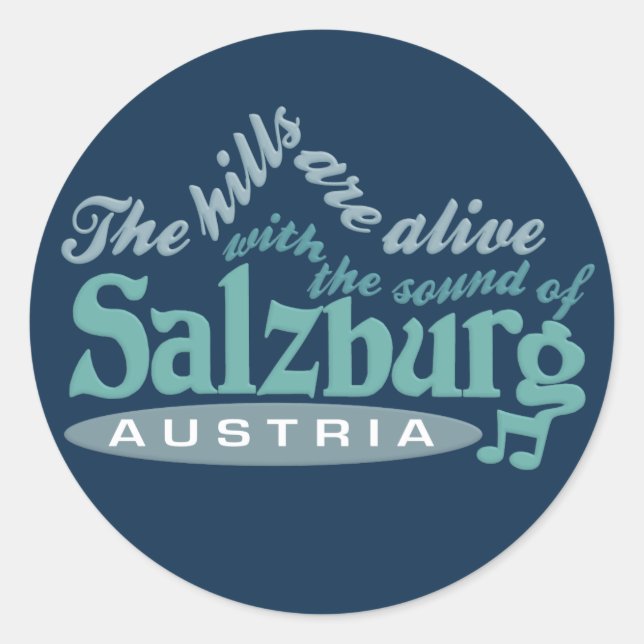 Autocollants de Salzbourg (Devant)