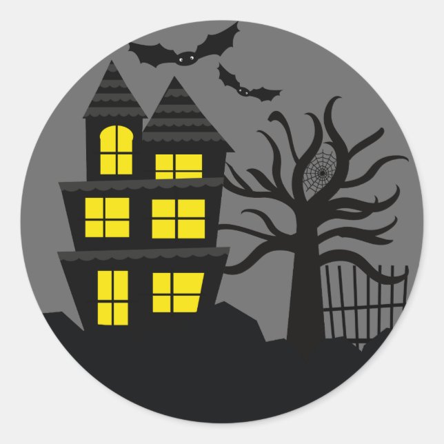 Autocollants de sceaux d'enveloppe d'Halloween eff (Devant)