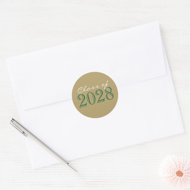 Autocollants de scellement d'enveloppe de graduati (Enveloppe)