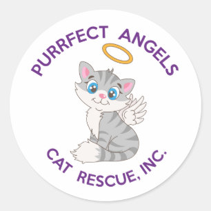 Autocollants de Secourt de chat Purrfect Angels