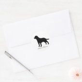 Autocollants de silhouette de noir de chien de (Enveloppe)