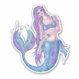 Autocollants de sirène en cristal par Renee
