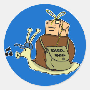 Autocollants de snail mail