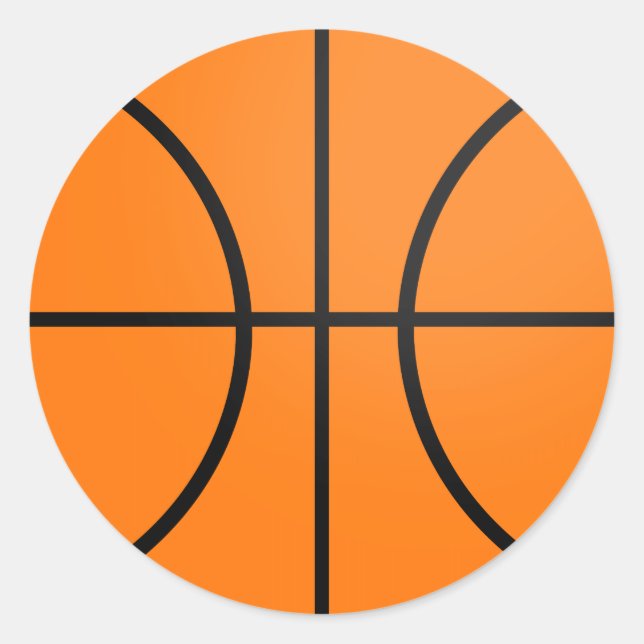 Autocollants de sport de basketball (Devant)