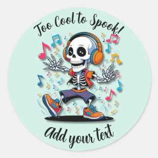 Autocollants de squelette de breakdance – Hallowee