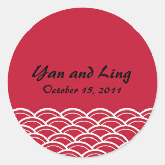 Autocollants de style oriental