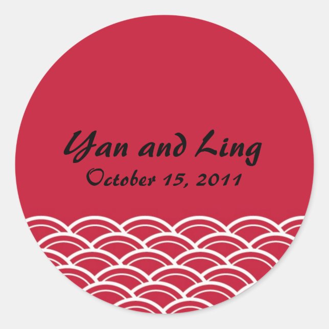 Autocollants de style oriental (Devant)