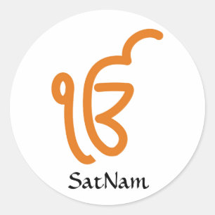 Autocollants de symbole de SatNam Kundalini