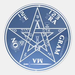 autocollants de symbole mystique