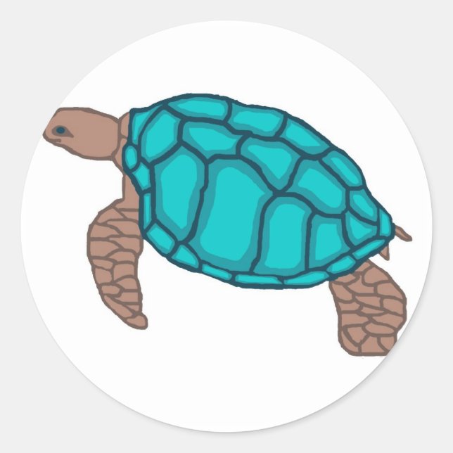 Autocollants de tortue de mer de fierté de Honu (Devant)