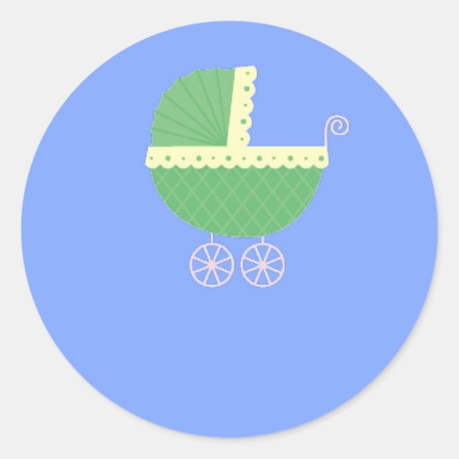 Autocollants de transport pour bébés (Devant)