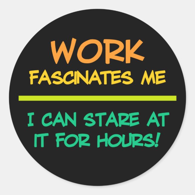 Autocollants de travail (Devant)