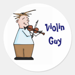 Autocollants de type de violon