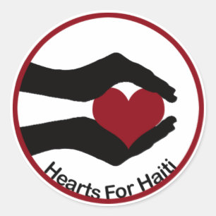 Autocollants de Valentine de soulagement du Haïti
