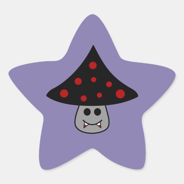 Autocollants de vampire champignon (Devant)