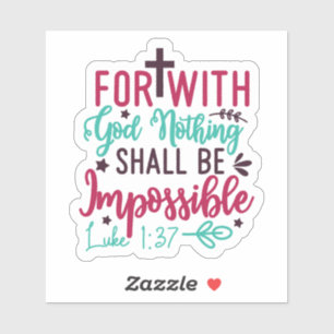 Autocollants de versets bibliques inspirants pour