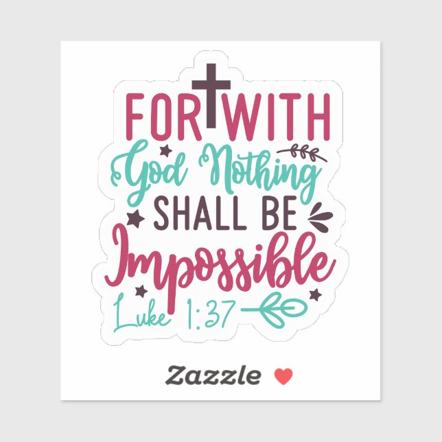 Autocollants de versets bibliques inspirants pour  (Feuille)