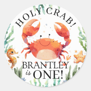 Autocollants de vie marine pour anniversaire Holy