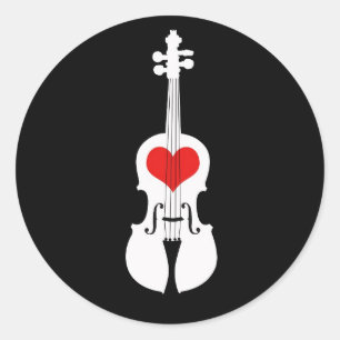 Autocollants de violon