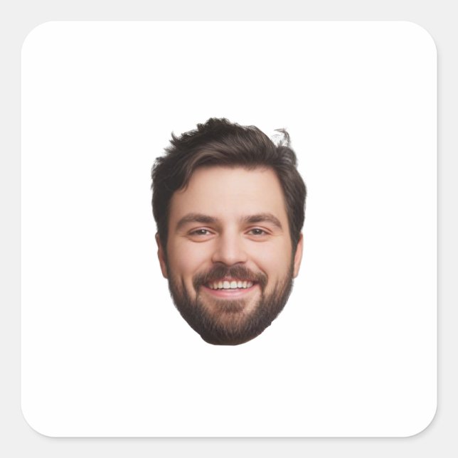 Autocollants de visage personnalisés étanches pour (Devant)
