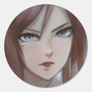 Autocollants de Waifu d'Anime