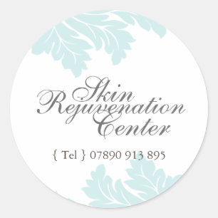 Autocollants décoratifs chics de damassé