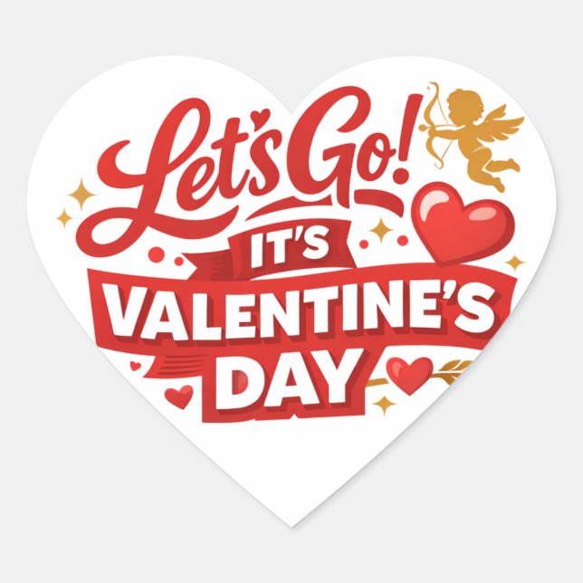 Autocollants décoratifs de la Saint-Valentin (Devant)