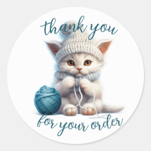 autocollants d'emballage kitten pour l'activité ar