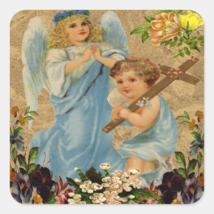Autocollants d'enfants d'ange