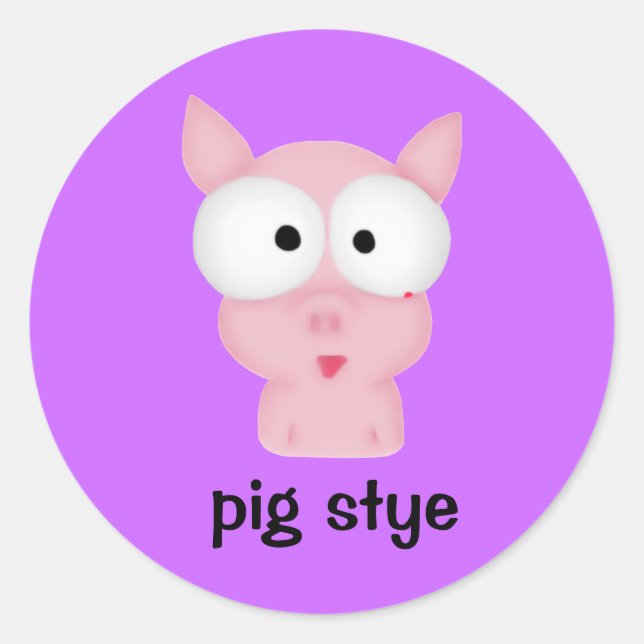 Autocollants d'étable de porc (Devant)