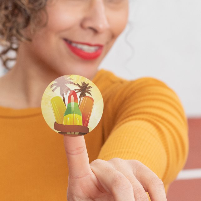 Autocollants d'été tropical (Créateur téléchargé)